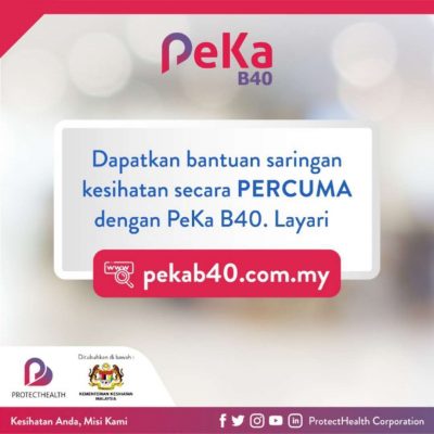 SKIM PEDULI KESIHATAN UNTUK KUMPULAN B40 (PeKa B40) - Laman Web MKN