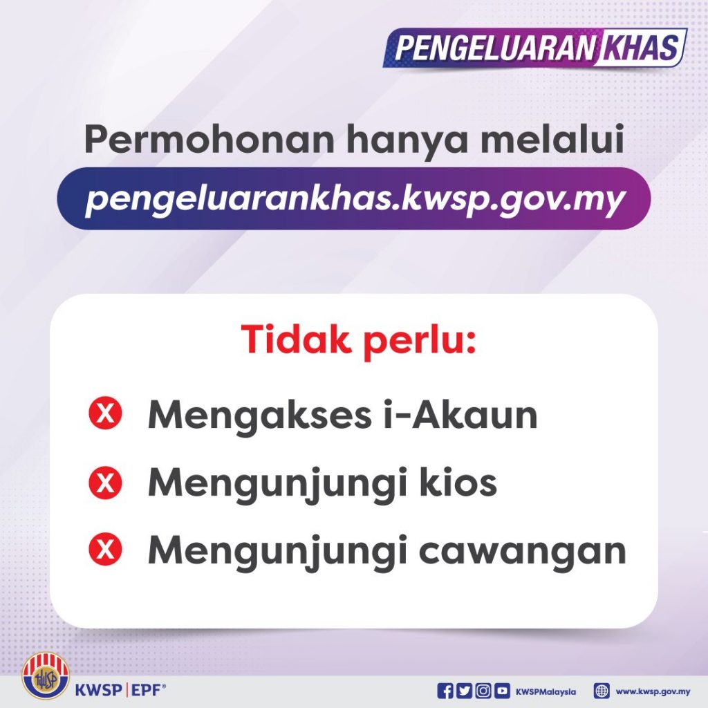 Pengeluaran khas kwsp portal