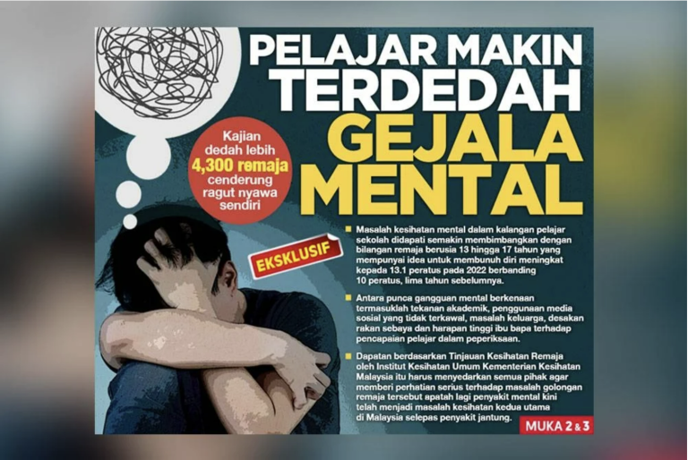 Pelajar Makin Terdedah Gejala Mental Laman Web Mkn 4305