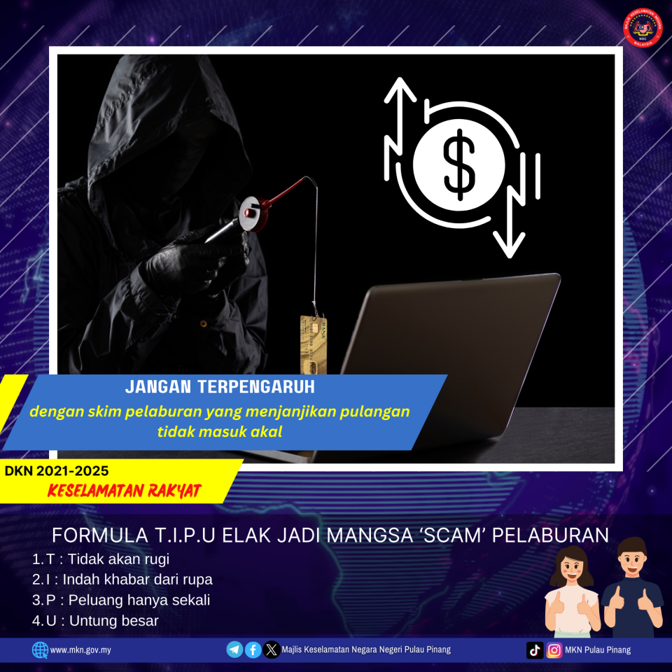 FORMULA T.I.P.U ELAK JADI MANGSA SCAM PELABURAN - Laman Web MKN